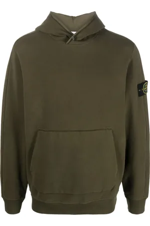 Stone Island Hoodie met logopatch