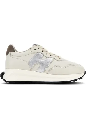 Hogan H641 sneakers met vlakken