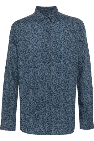 CANALI Overhemd met bloemenprint