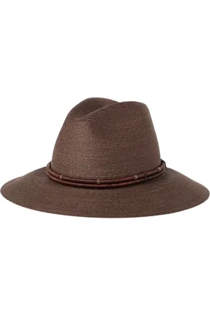 Brunello Cucinelli Hoed met juwelen