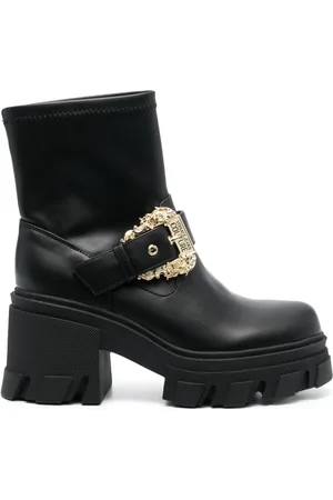 VERSACE Laarzen met decoratieve gesp