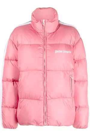 Palm Angels Donsjack met zijstreep