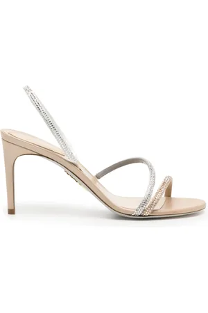RENE CAOVILLA Satijnen sandalen