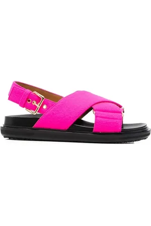 Marni Sandalen met gekruiste bandjes