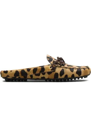 CAR SHOE Pantoffels met luipaardprint