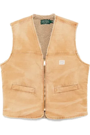Ralph Lauren Canvas gilet met fleece voering