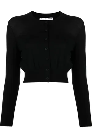 Alexander Wang Cropped vest met logo