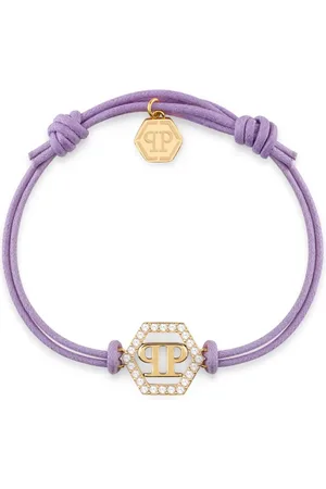 Philipp Plein Armband met zeshoekig detail
