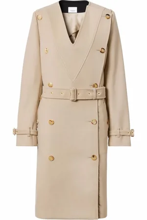 Burberry Trenchcoat met dubbele rij knopen