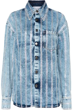 GIUSEPPE DI MORABITO Denim blouse
