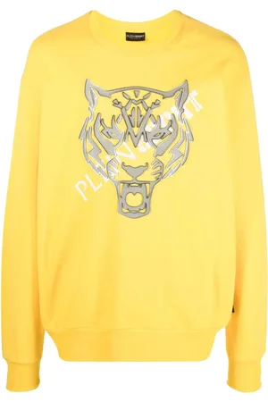 Philipp Plein Sweater met tijgerkop