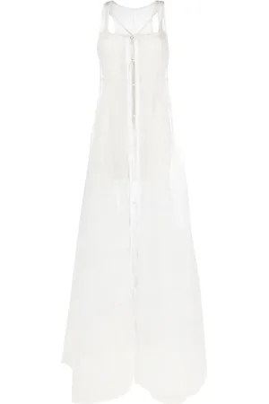 Jacquemus Doorzichtige avondjurk