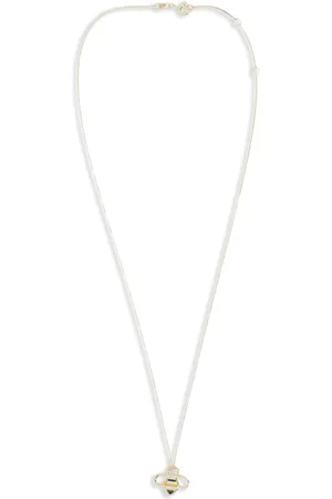 Aliita 9kt geelgouden halsketting met bij hanger