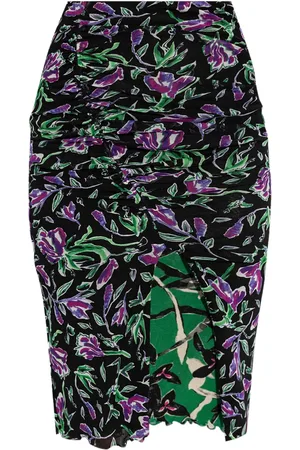 Diane von Furstenberg Kokerrok met bloemenprint