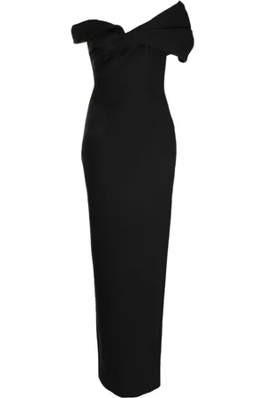 RACHEL GILBERT Asymmetrische avondjurk