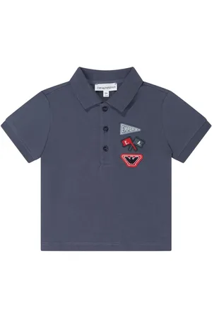 Emporio Armani Poloshirt met logopatch