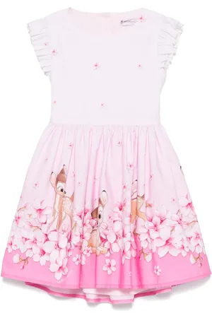 MONNALISA X Disney jurk met Bambi print
