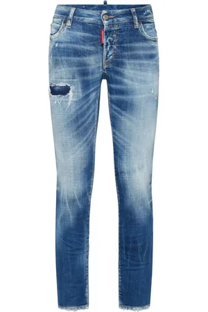 Dsquared2 Gerafelde jeans