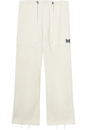 Pins & Needles Bootcut broek met geborduurde vlinder