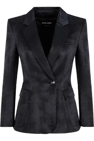 Giorgio Armani Blazer met bloemenapplicatie