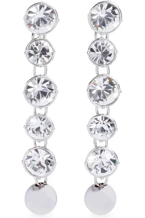 Jean Paul Gaultier Lange oorbellen met diamant