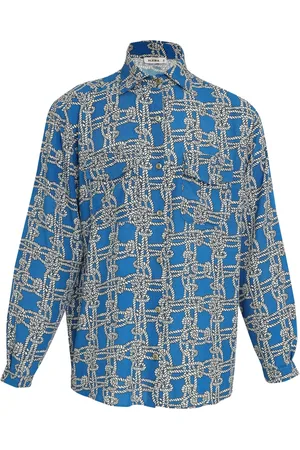 AMIR SLAMA Blouse met grafische print