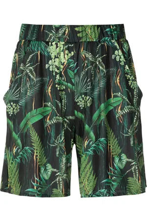 Lygia & Nanny Shorts met bladerenprint