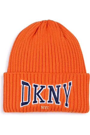DKNY Muts met logo
