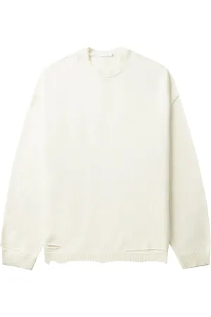 Helmut Lang Trui met gerafeld effect