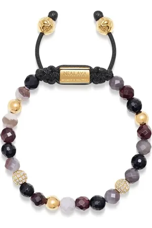 Nialaya Botswana kralenarmband met agaat