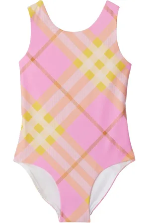 Burberry Vintage check badpak met diepe ronde hals