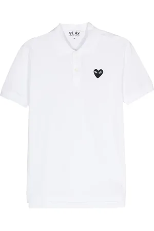 Comme des Garçons Poloshirt met logo