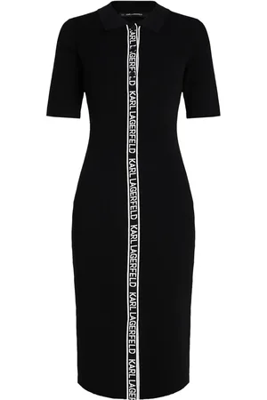 Karl Lagerfeld Jurk met logoband