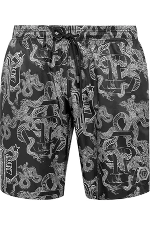Philipp Plein Zwembroek met grafische print