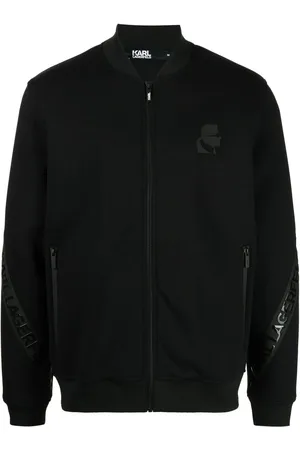 Karl Lagerfeld Bomberjack met logoprint