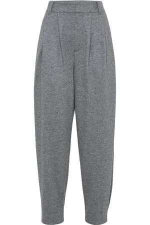 Brunello Cucinelli Broek met toelopende pijpen