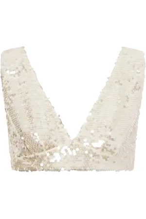 Serafini Top met pailletten