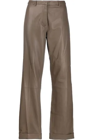 FEDERICA TOSI Leren broek