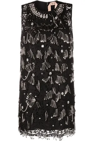 Nº21 Mouwloze jurk