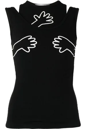 Natasha Zinko Tanktop met grafische print