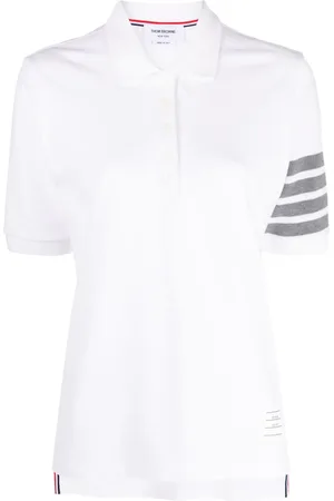 Thom Browne Poloshirt met 4 strepen