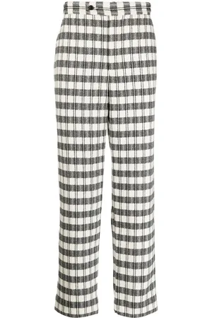 BODE Broek met geometrisch patroon