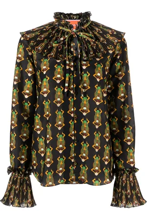La DoubleJ Blouse met print