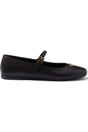 Prada Leren ballerina