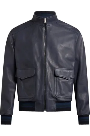 Etro Leren bomberjack
