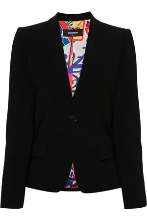 Dsquared2 24/7 blazer met enkele rij knopen