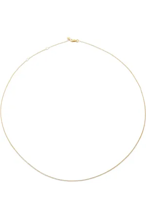 Monica Vinader 14kt geelgouden halsketting
