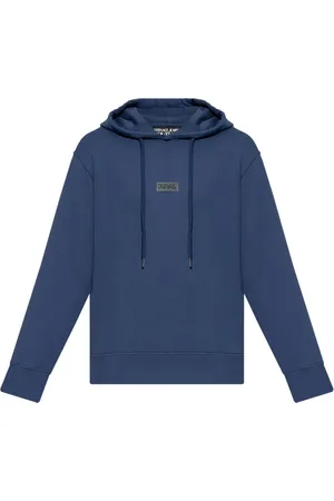 VERSACE Hoodie met logoplakkaat