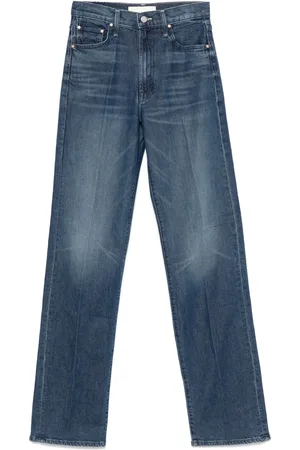 Mother The Rambler jeans met rits bij de enkel