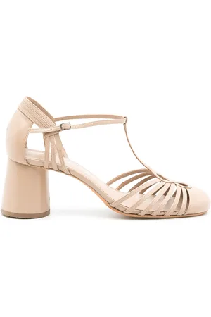 Sarah Chofakian Chamonix leren sandalen